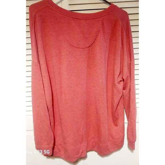 Christmas Graphic Red Sweatshirt XXL By State Of Mind Cozycore Classic Warm - Picture 3 of 5